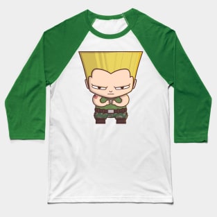 GUILE STREET FIGHTER Baseball T-Shirt